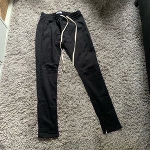Fashion nova for men black joggers